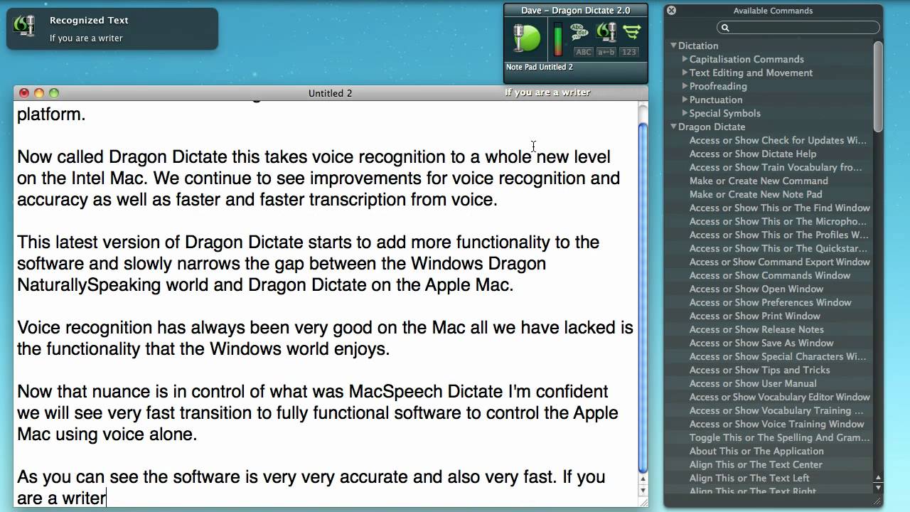 Youtube Nuance Dragon Naturally Speaking For Mac